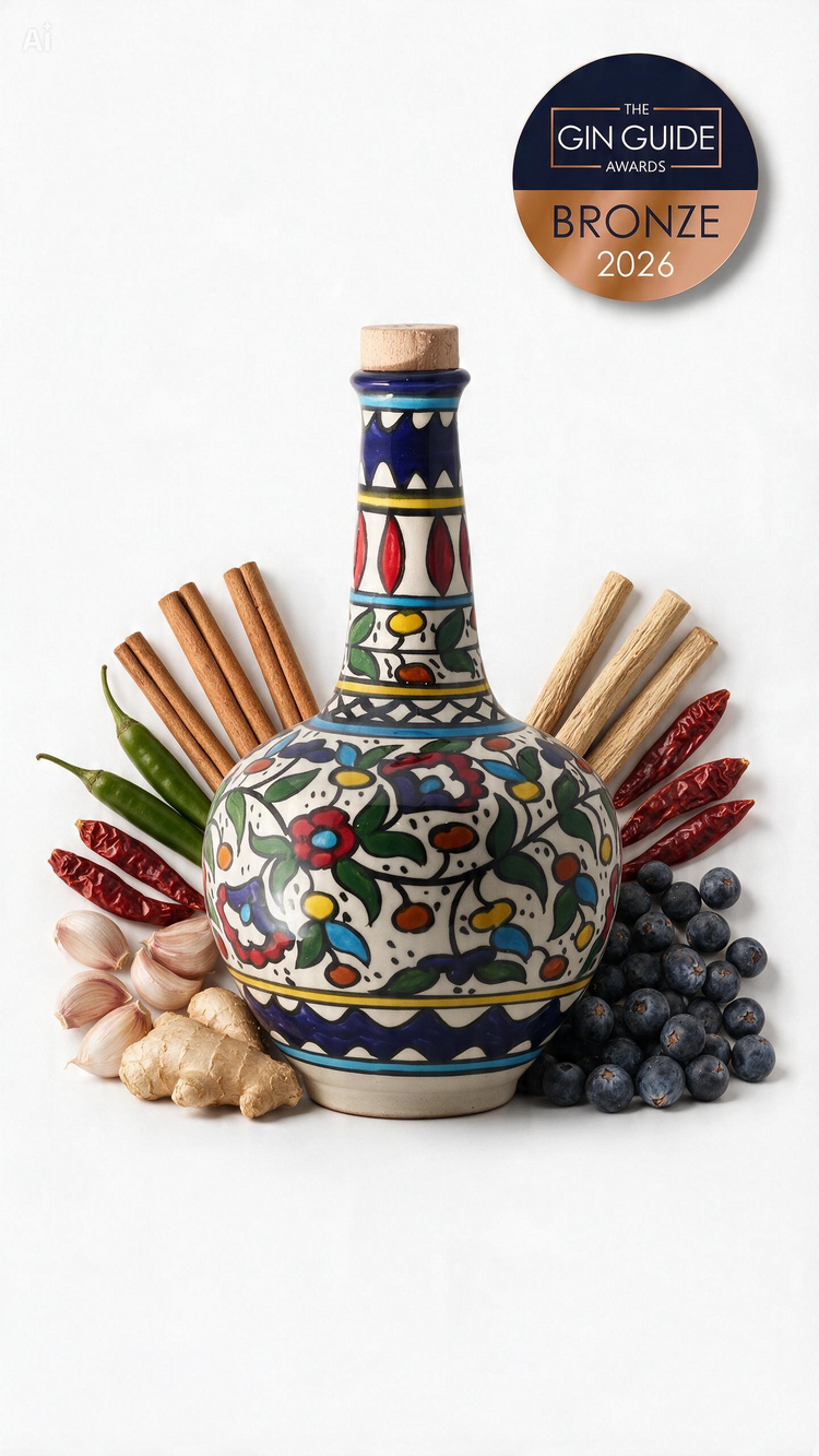 (Batch #4) - Tavlin Distillery - Spicy Gin In Ceramic Bottle - Release Date: Fall 2026